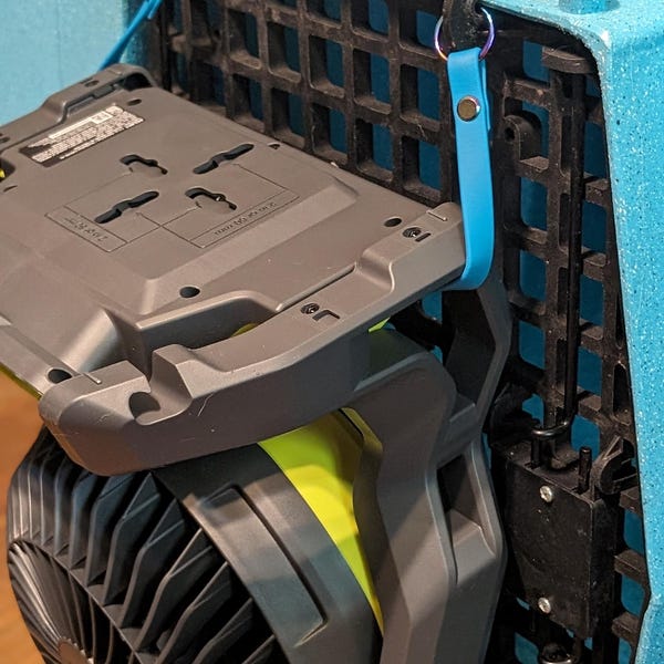 Ryobi (new style) Fan Hanger - BioThane