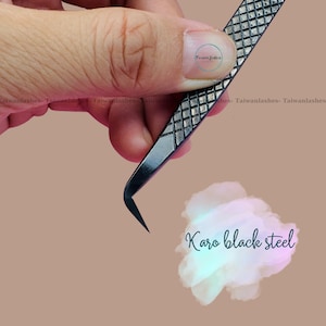 Volume Eyelash Extensions Tweezers 90*, Fiber Tip Eyelash Extensions Tweezers