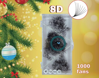 8D | 0.05 |1000 fans