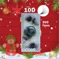 10D | 0.07 | 500 fans product logo