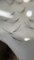 Wispy fans 7D fans hybrid premade lash extension - D curl - Mix length ~1200 fans, Single length ~500 fans box wispy spiky fans