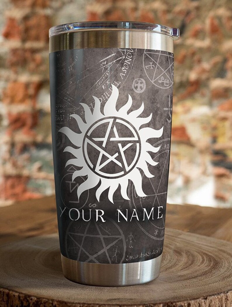 Tumbler 20Oz Tumbler 30Oz Personalized Supernatural Tumbler Tumbler Gift For Birthday