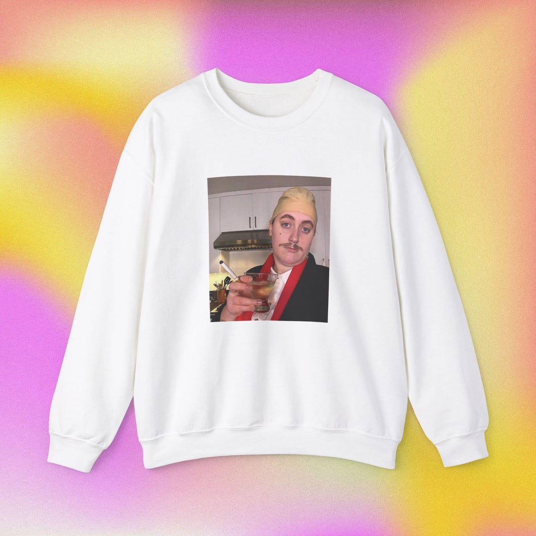 Funny Brittany Broski Inspired Sweatshirt - Meme Queen Graphic Crewneck ...