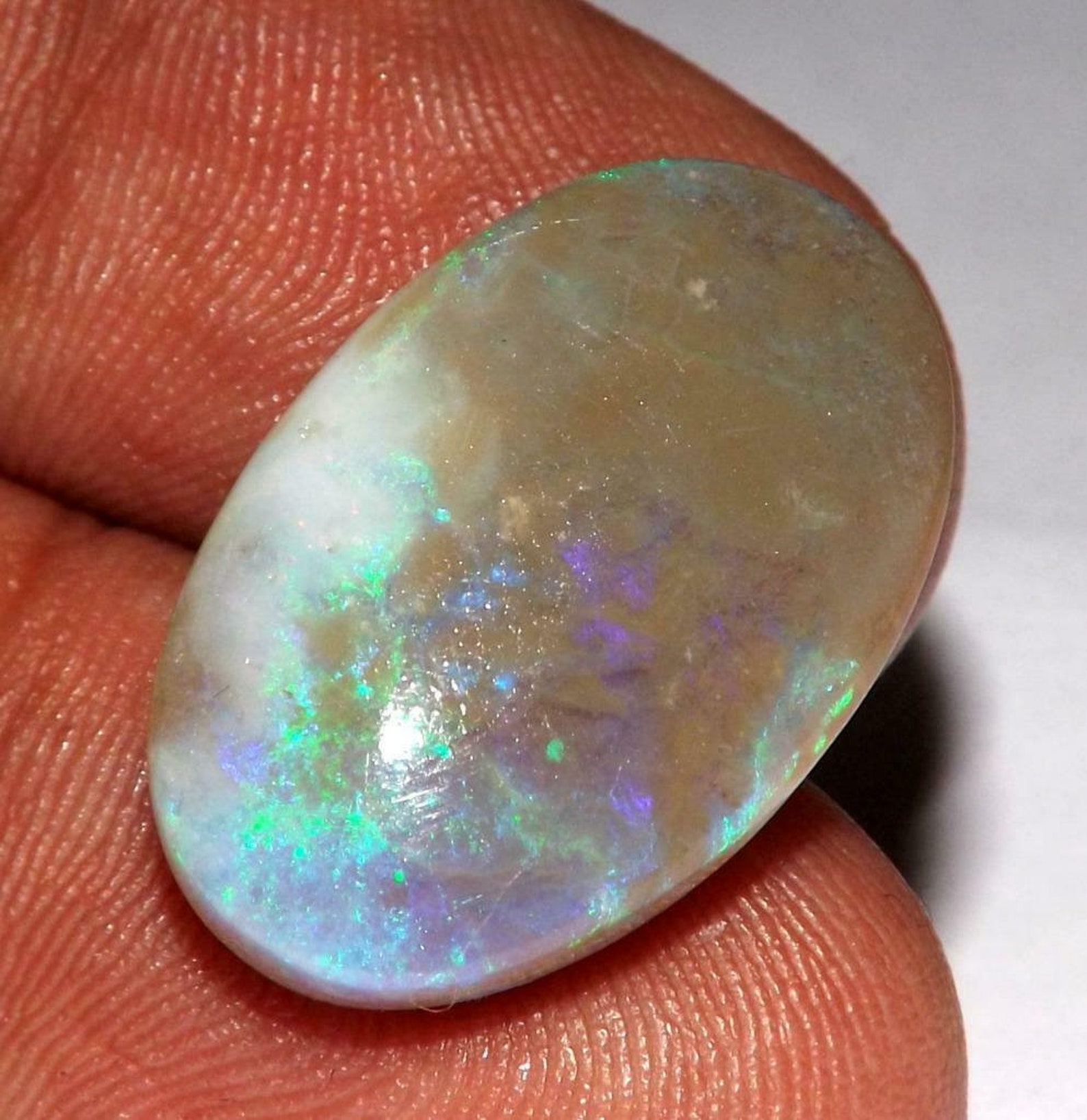 13.35 cts Australian Fire Opal Natural Untreated 22 x 14 mm Etsy