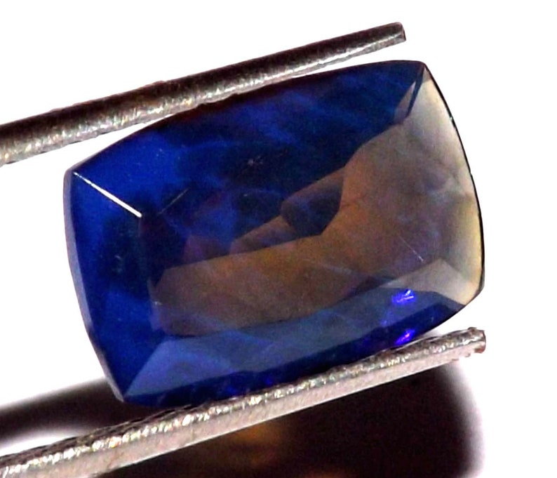 1.65 cts Ethiopian Fire Opal 11 x 7 mm Faceted Gemstone #obt8