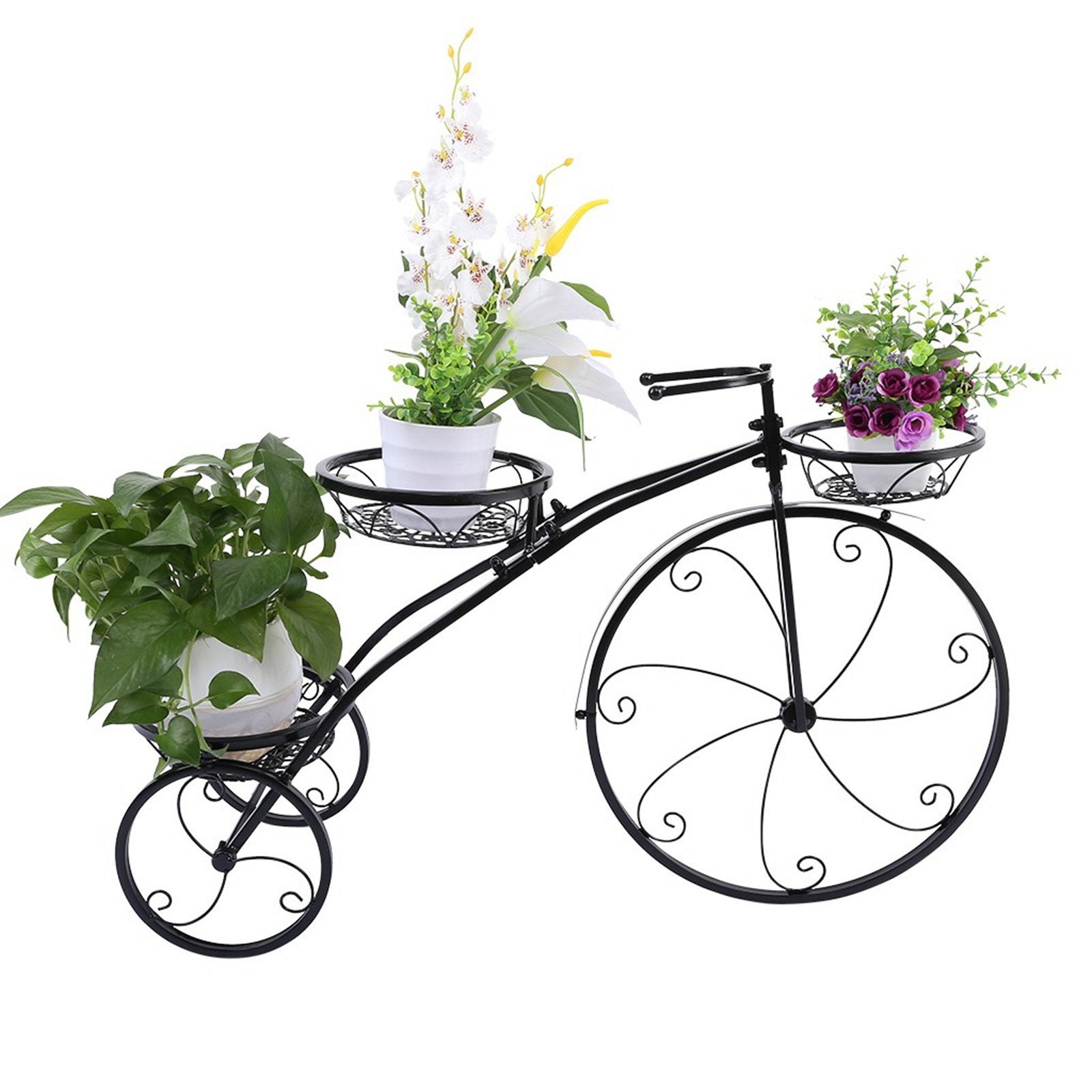 Tricycle Plant Stand Flower Pot Cart Holder. Ideal for Home Etsy