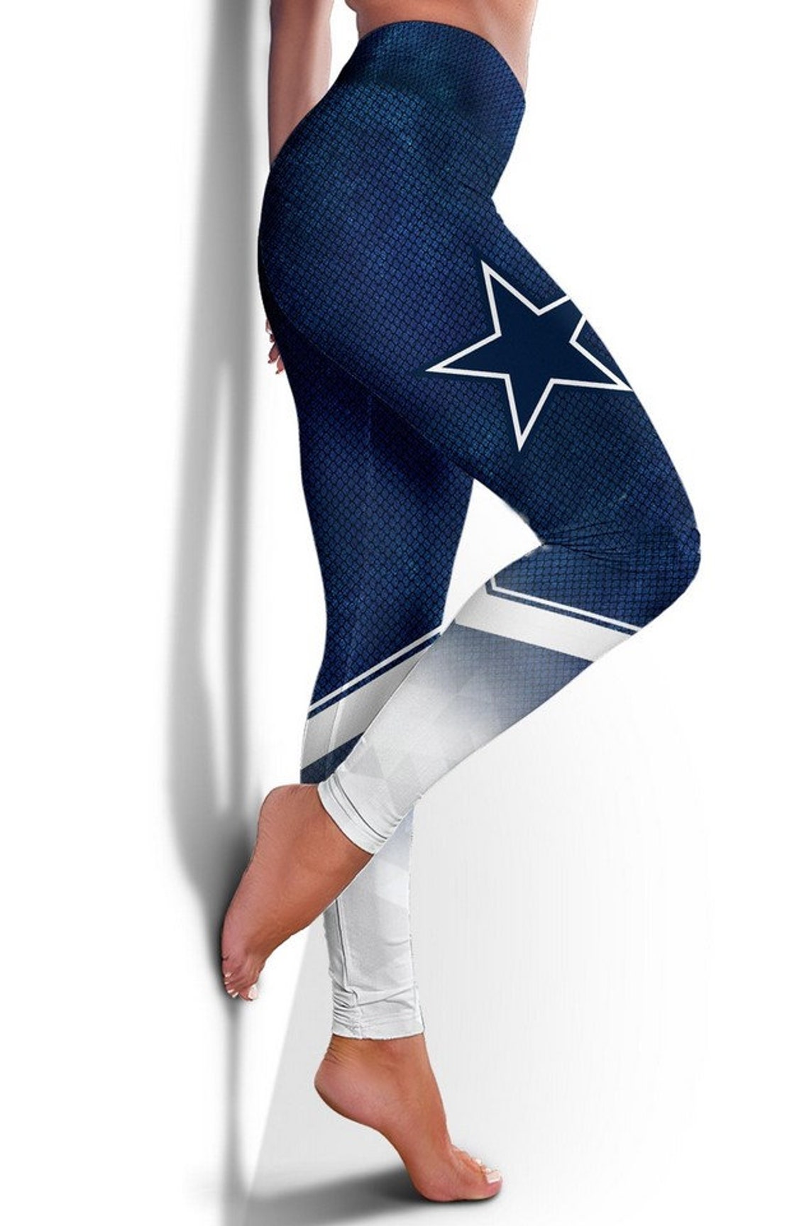 womens plus size dallas cowboys leggings