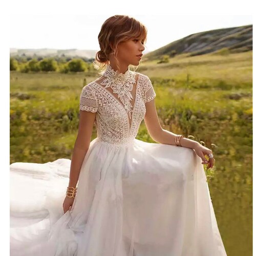 Wedding Dress Ivory Wedding Dress 