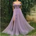 Romantic prom dress, Ball Gown Tulle, beaded dress 