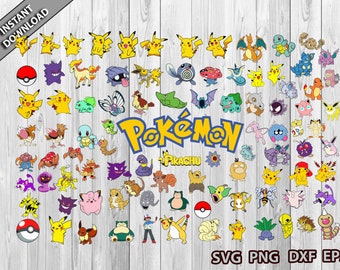 Download Pokemon Characters Etsy