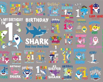 Free Free 114 1St Birthday Shark Svg SVG PNG EPS DXF File