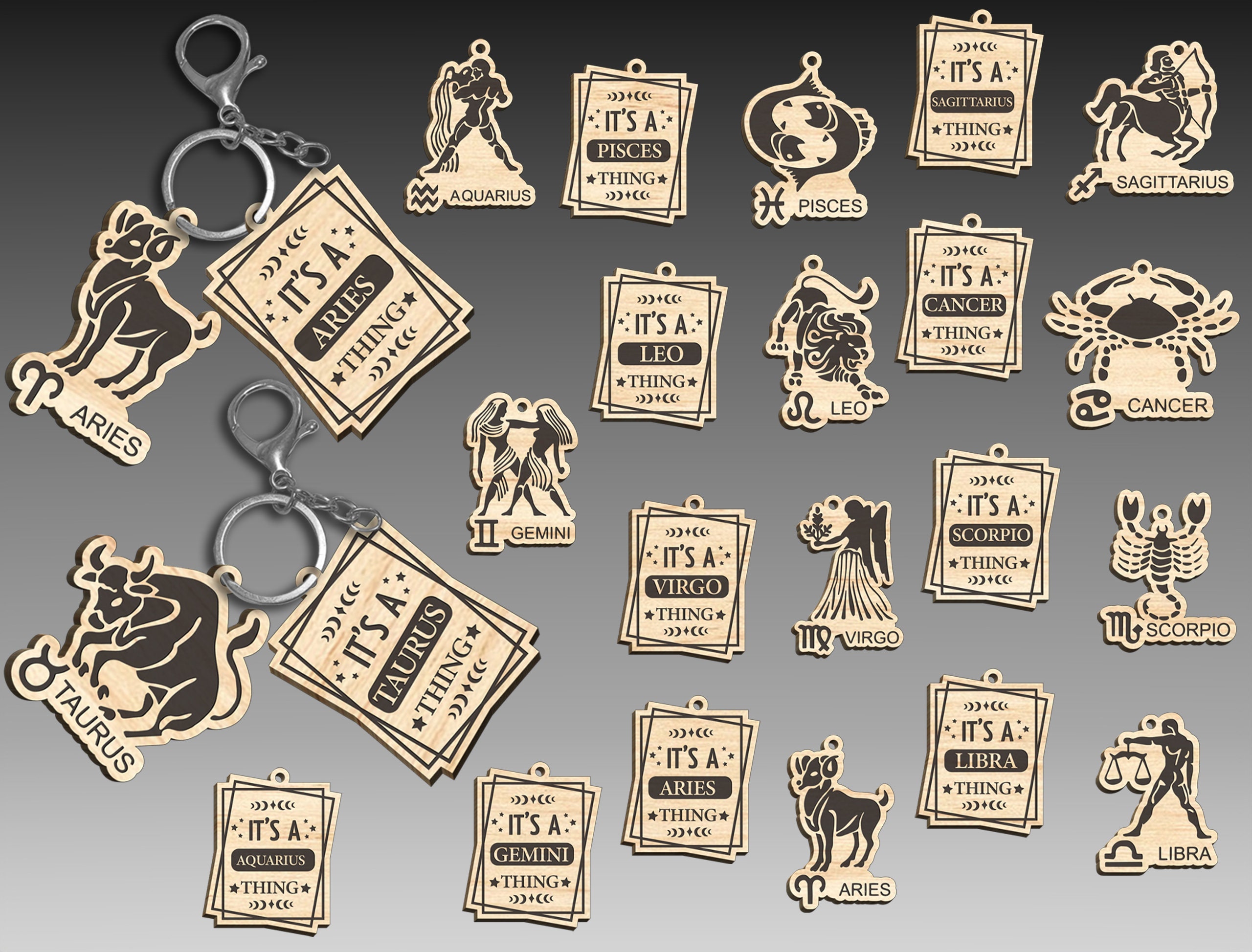 Portachiavi Zodiacali Di Lusso - Shop - Foto 14