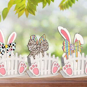 Porte-monnaie lapin de Pâques debout fichier découpé au laser Svg, Svg de porte-monnaie de Pâques, lapin de Pâques panier Svg, cadeau de Pâques, fichier Svg Glowforge