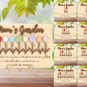 Personalisiertes Schild für die Oma, Gartenschild für die Oma, Laser-Cut-Dateien, Geschenk für die Großeltern, Geschenk für Mama, Muttertagsgeschenke svg