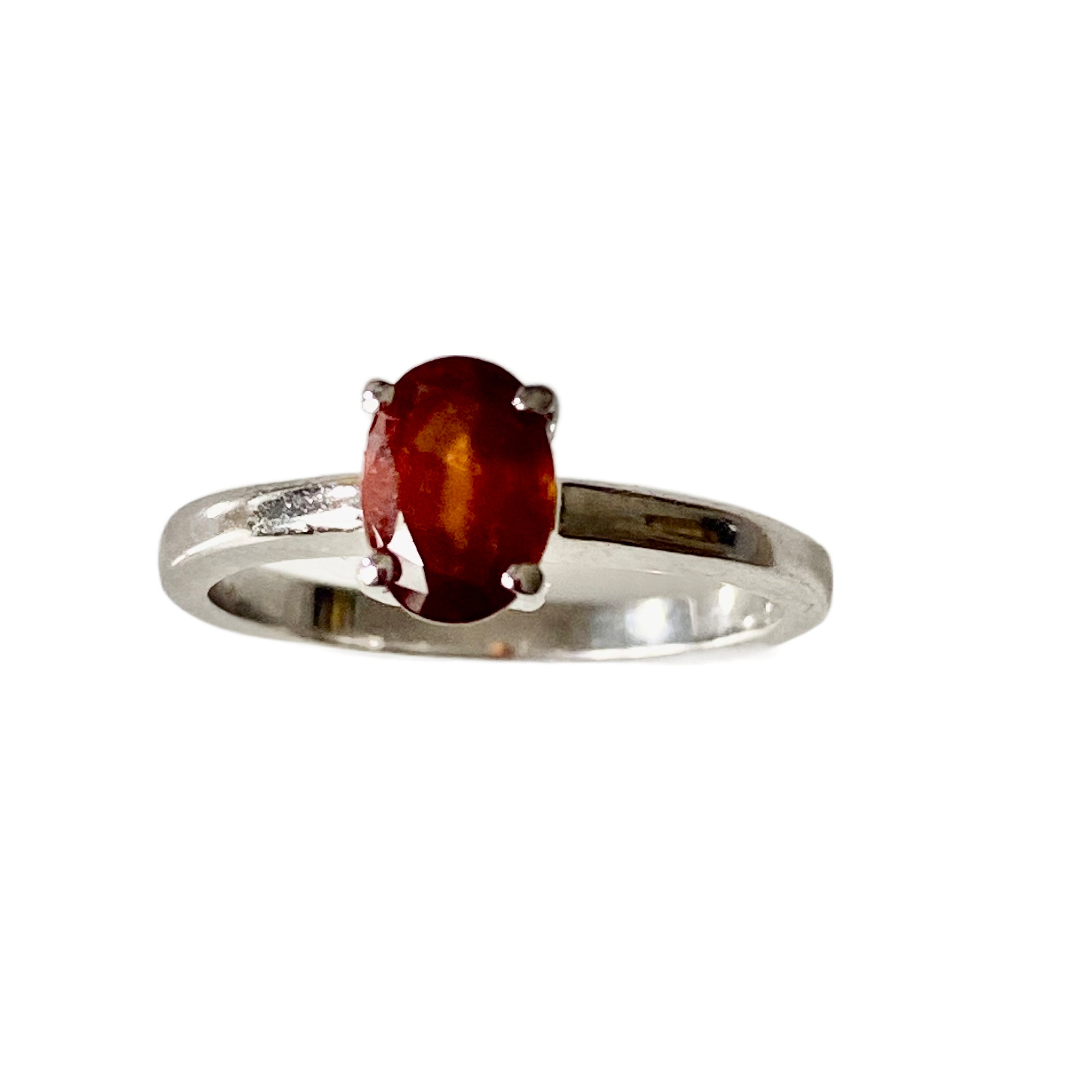 Buy SIDHGEMS 12.25 Ratti 11.00 Carat Natural Gomed Stone Silver Plated Ring  Adjustable Gomed Hessonite Astrological Gemstone for Men and Women at  Amazon.in