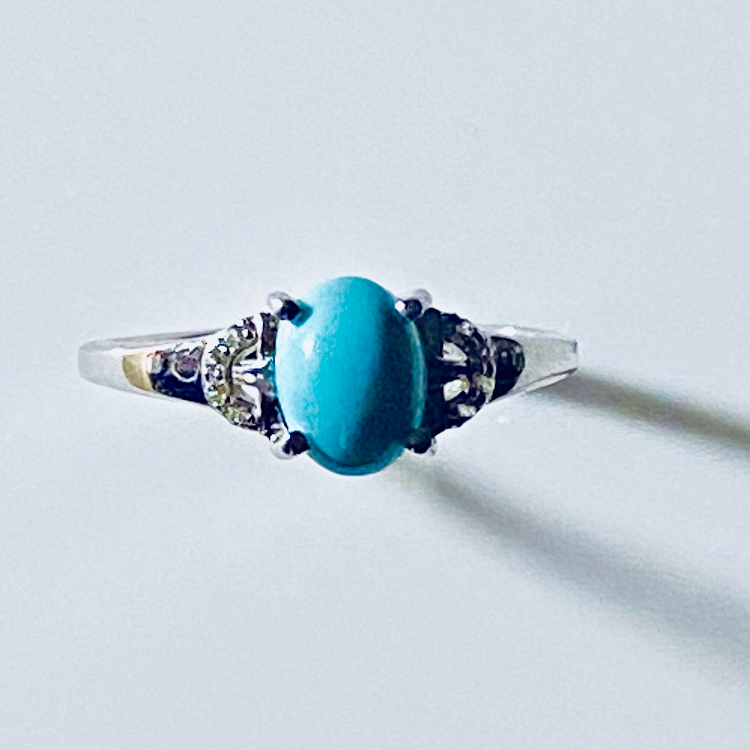 Sleeping beauty shop turquoise ring