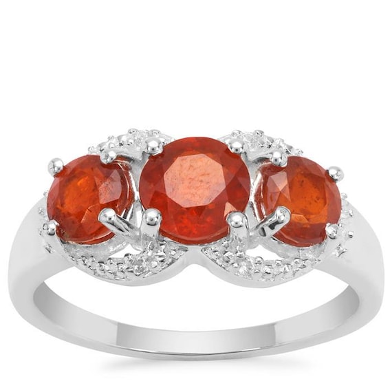 Loliondo Orange Kyanite & Zircon Ring