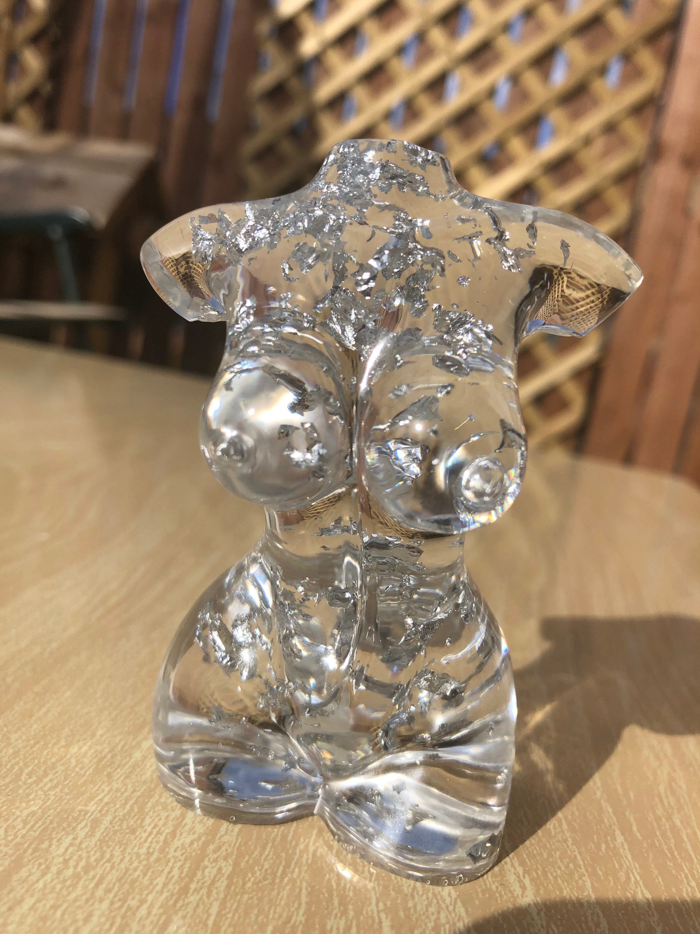 Clear Resin Goddess Statue Etsy UK