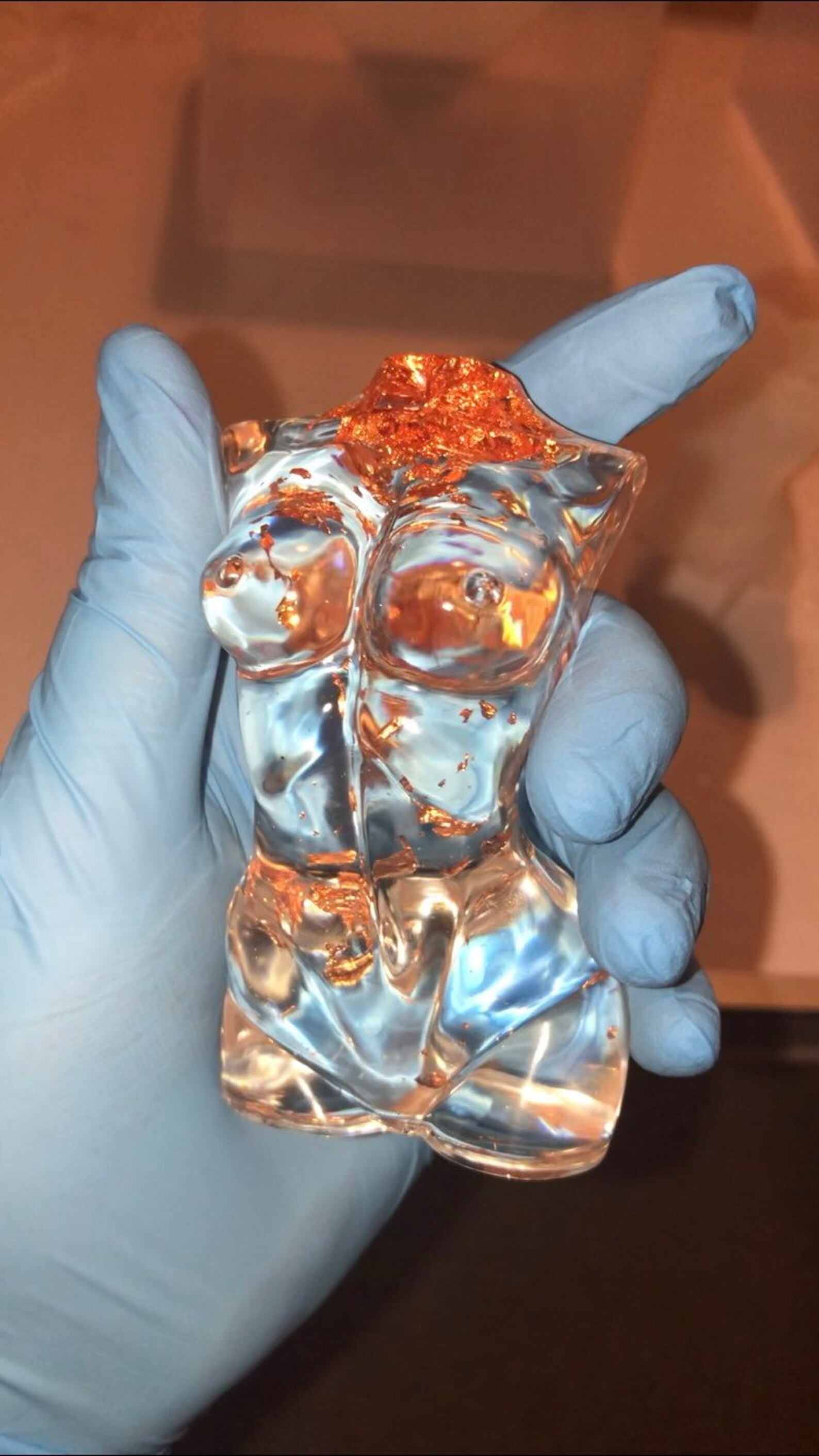 Clear Resin Goddess Statue - Etsy