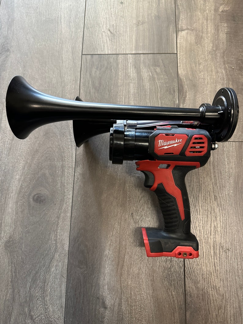 Milwaukee Horn W/ Battery & Charger M18 Air Horn Compressor Etsy