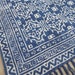 Square Large Rugs, Block Printed Cotton Indigo Rug, Square Area Rugs ...