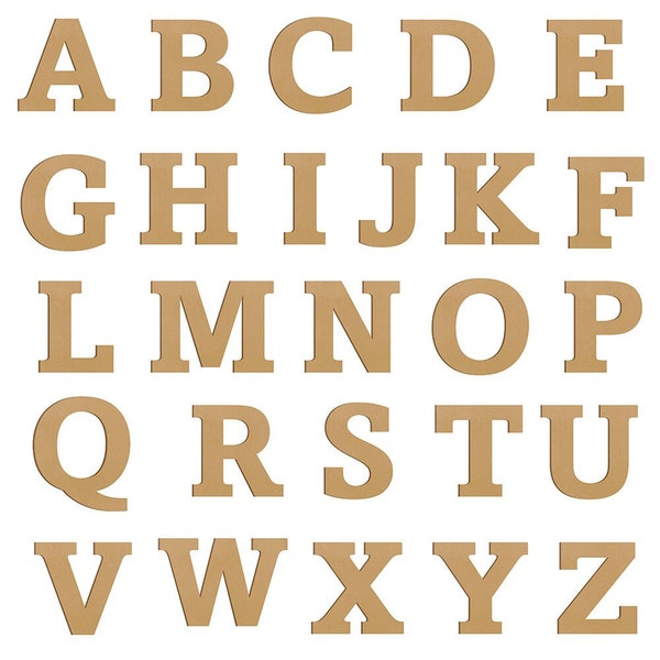 Wood Block Letters Etsy