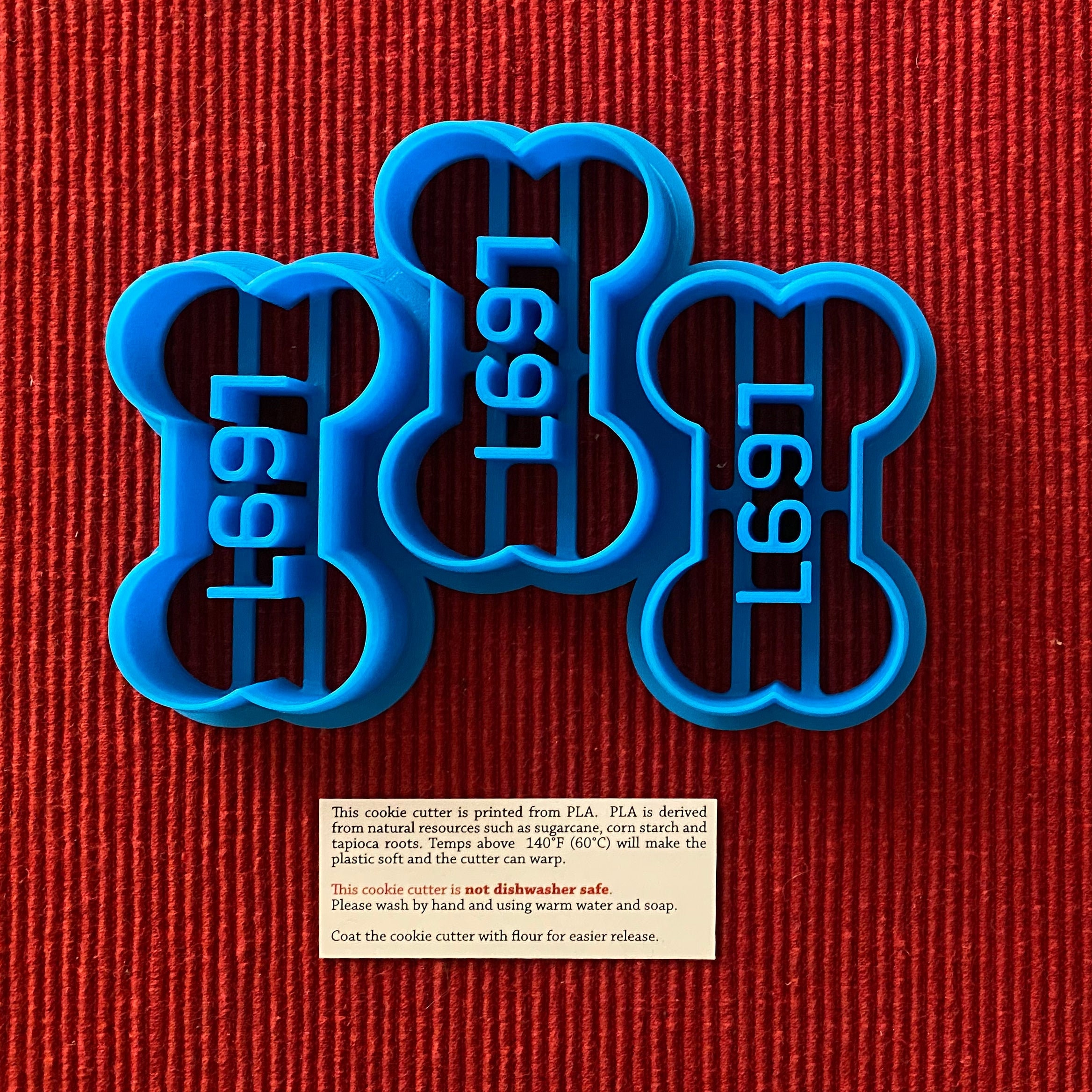 Dog treat cookie cutter REAL 3 cutter