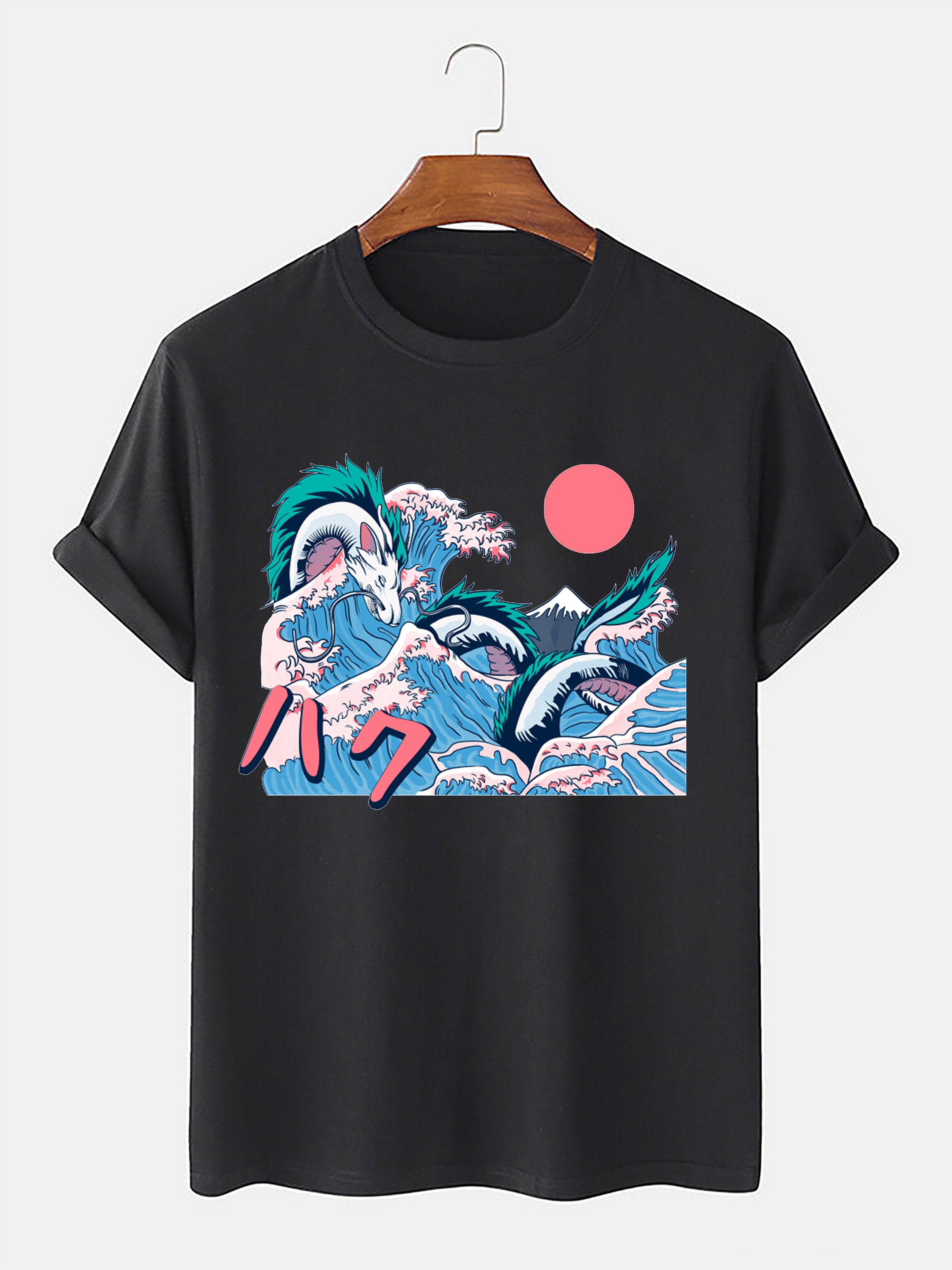 Spirited Away Haku Dragon T Shirt Haku Dragon Japanese | Etsy