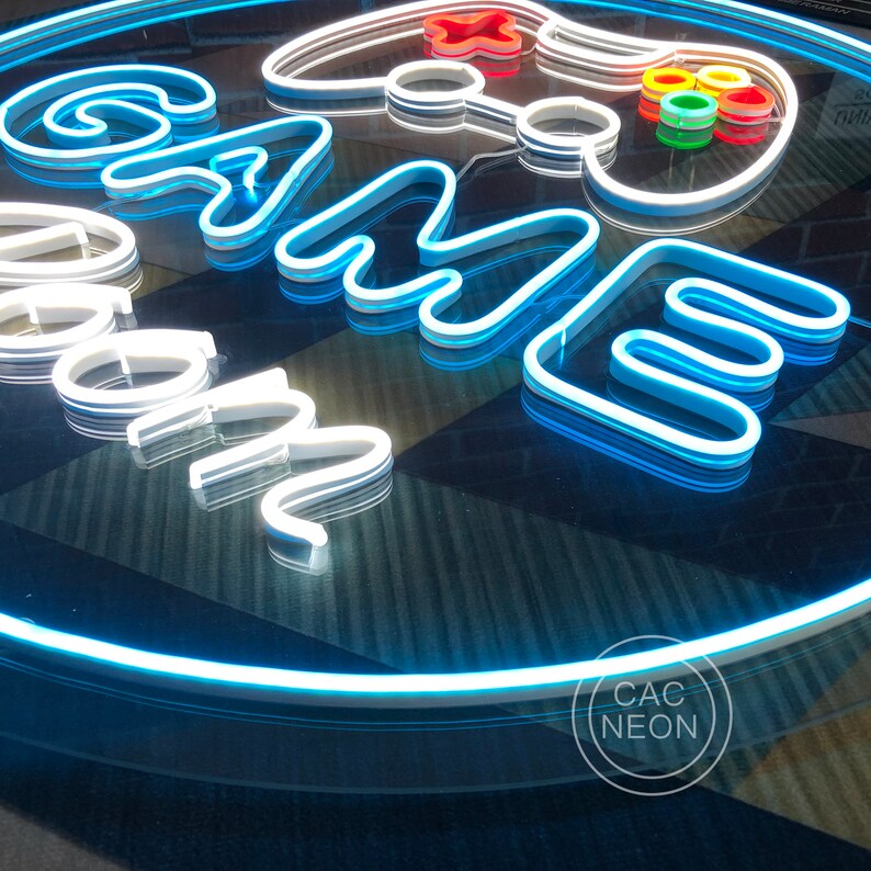 Custom Neon Sign Xbox Switch Neon Bar Sign Neon Sign Bedroom Etsy