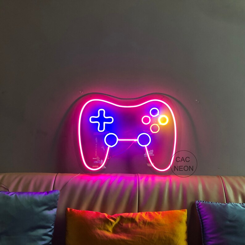 Custom Neon Playstation Sign Xbox Switch Neon Bar Sign Neon Etsy