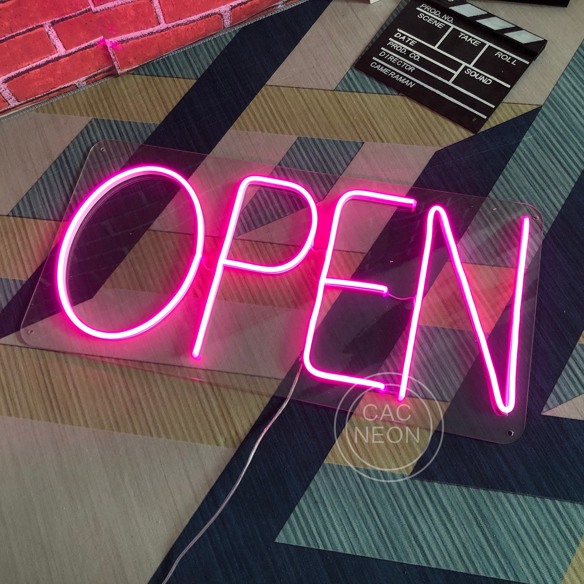 Neon Schlagzeug Schild LED - Dimmbare Wandbeleuchtung Für Musikzimmer