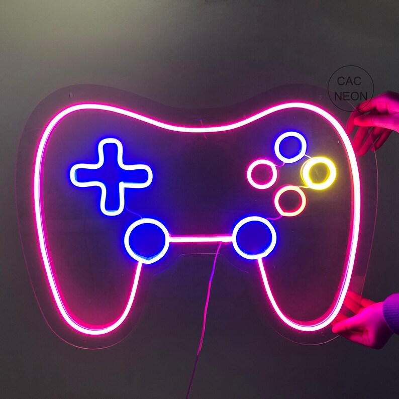 Custom Neon Playstation Sign Xbox Switch Neon Bar Sign Neon Etsy