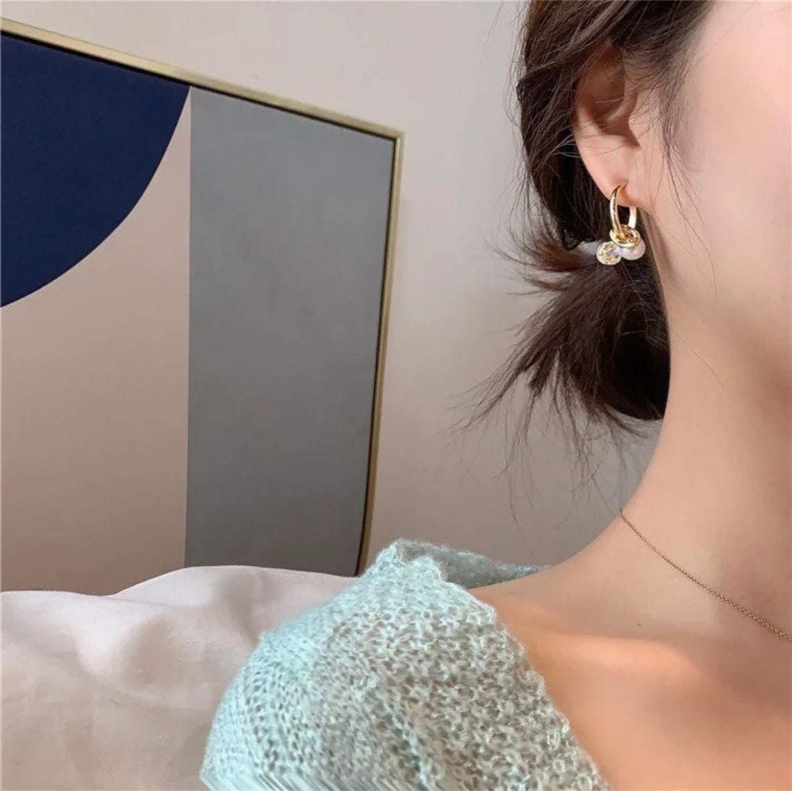 Luxury earrings Etsy