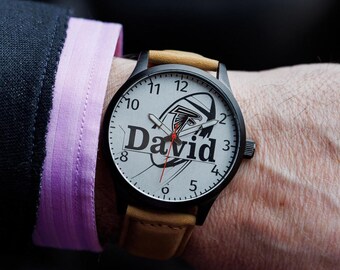 Atlanta Football Watch, Engraved Name, Groomsmen Gift