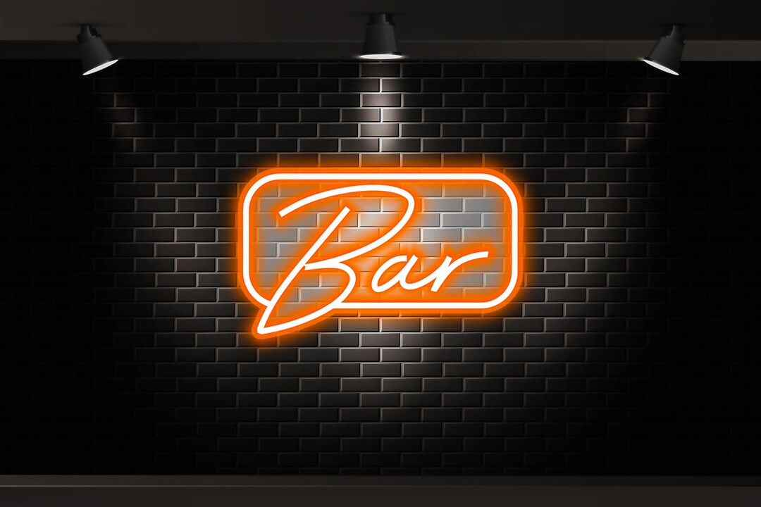 Personalized Home Bar Neon Sign, Customized Home Bar Neon Sign, Novelty