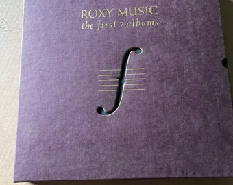 Roxy Music - The First Seven Albums LP Box Set *Original Release *