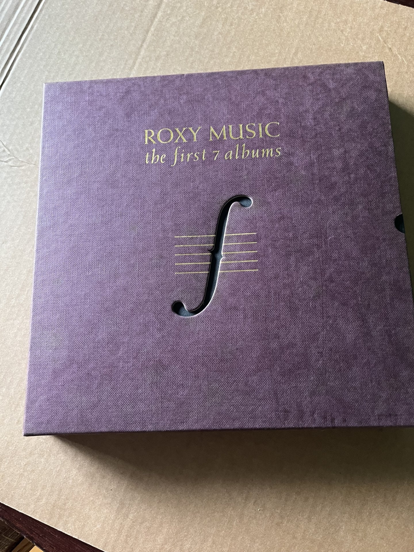 Roxy Music - the First Seven Albums LP Box Set *original