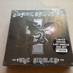 Black Sabbath - &quot;The Singles&quot;, 6 CD Box Set, VERY RARE! New, still sealed