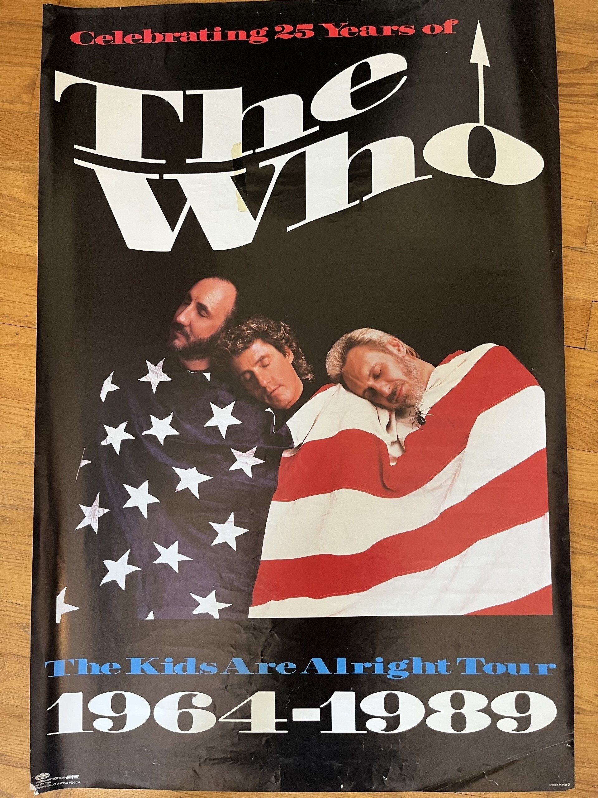 【1989】 The who THE KIDS ARE ALRIGHT TOUR 1989】 The who THE KIDS ARE ALRIGHT TOUR