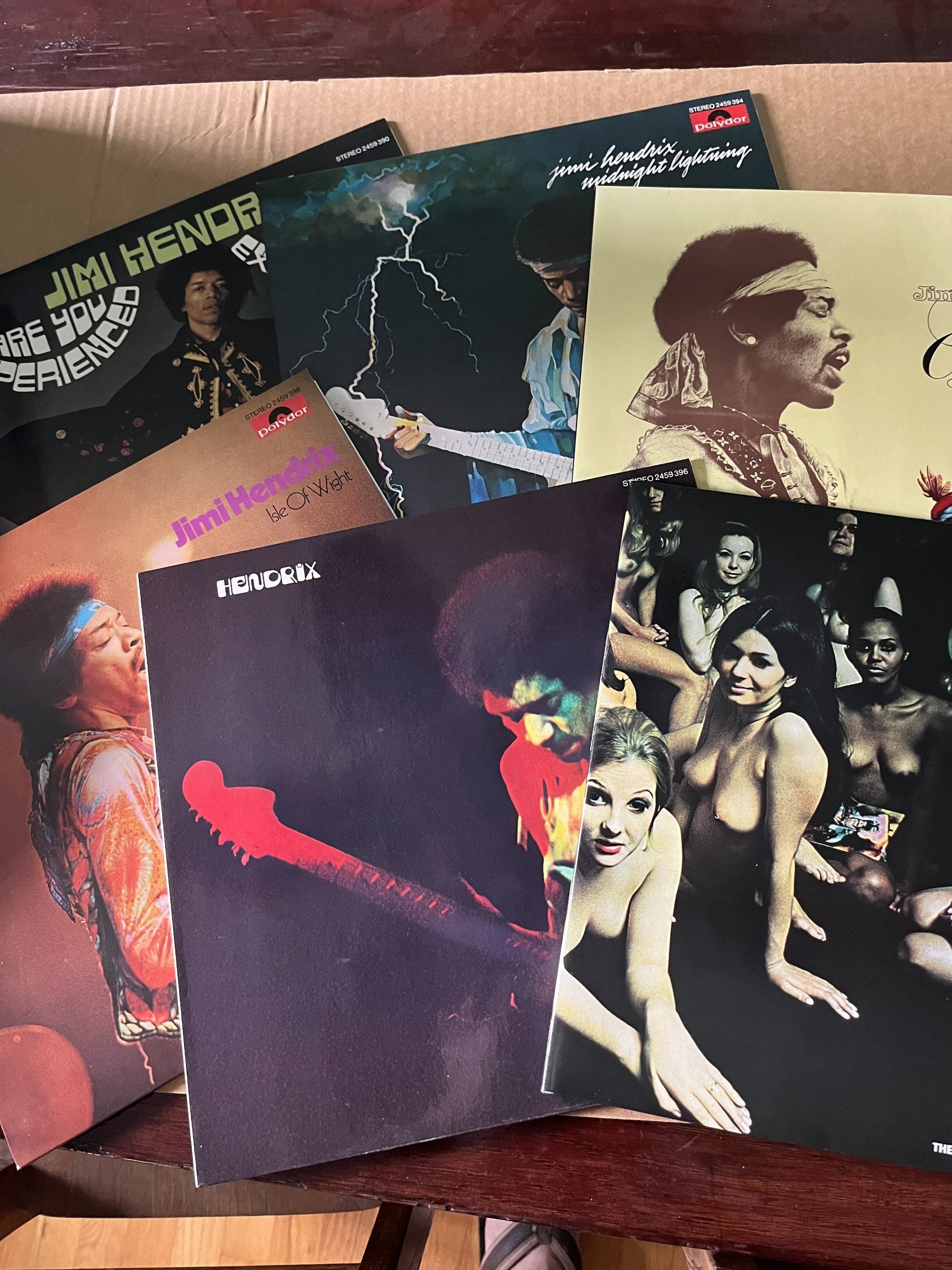 Jimi Hendrix - 12 LP + 1 EP German Import Box Set W/ Booklet and
