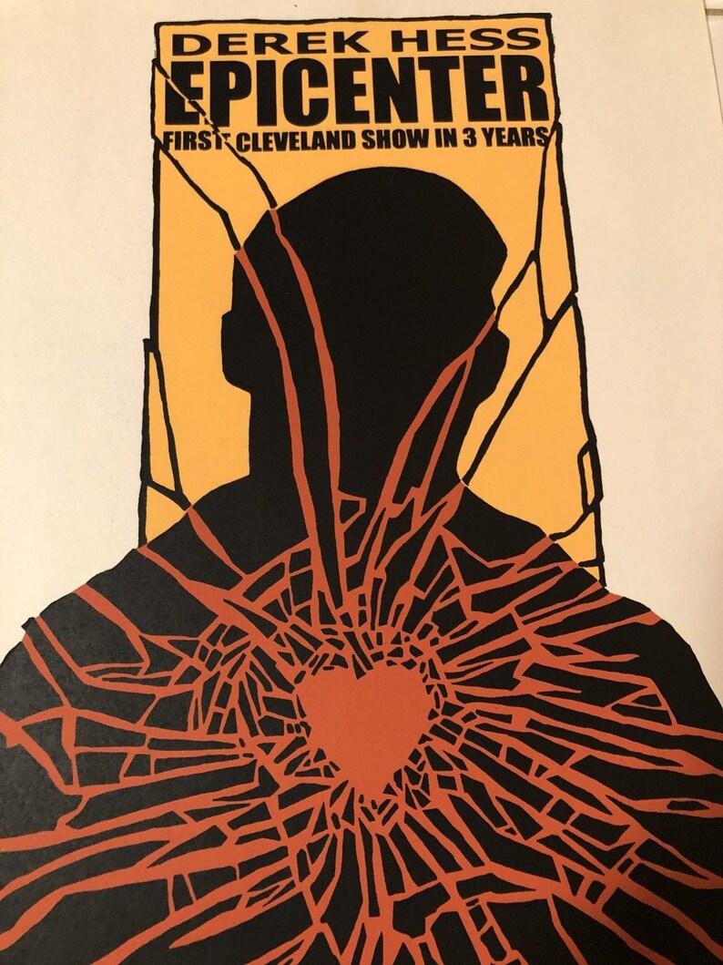 Epicenter Art Show Poster Derek Hess