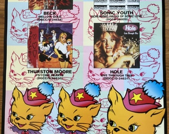 Frank Kozik - Lollapalooza Tour Poster' 95 - Etsy