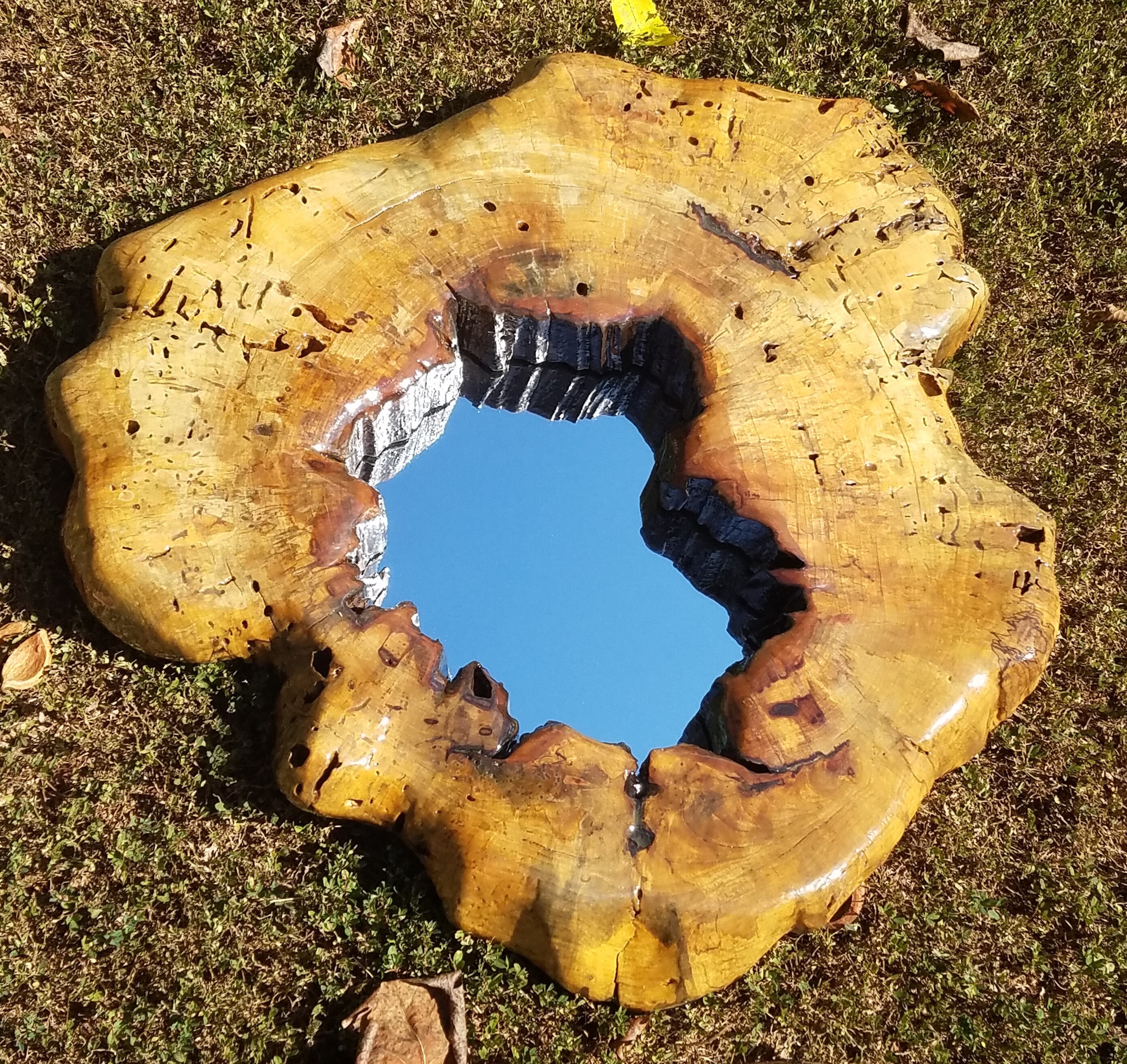 Live Edge Mirror Etsy