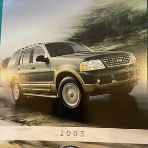2003 Ford Explorer Brochure