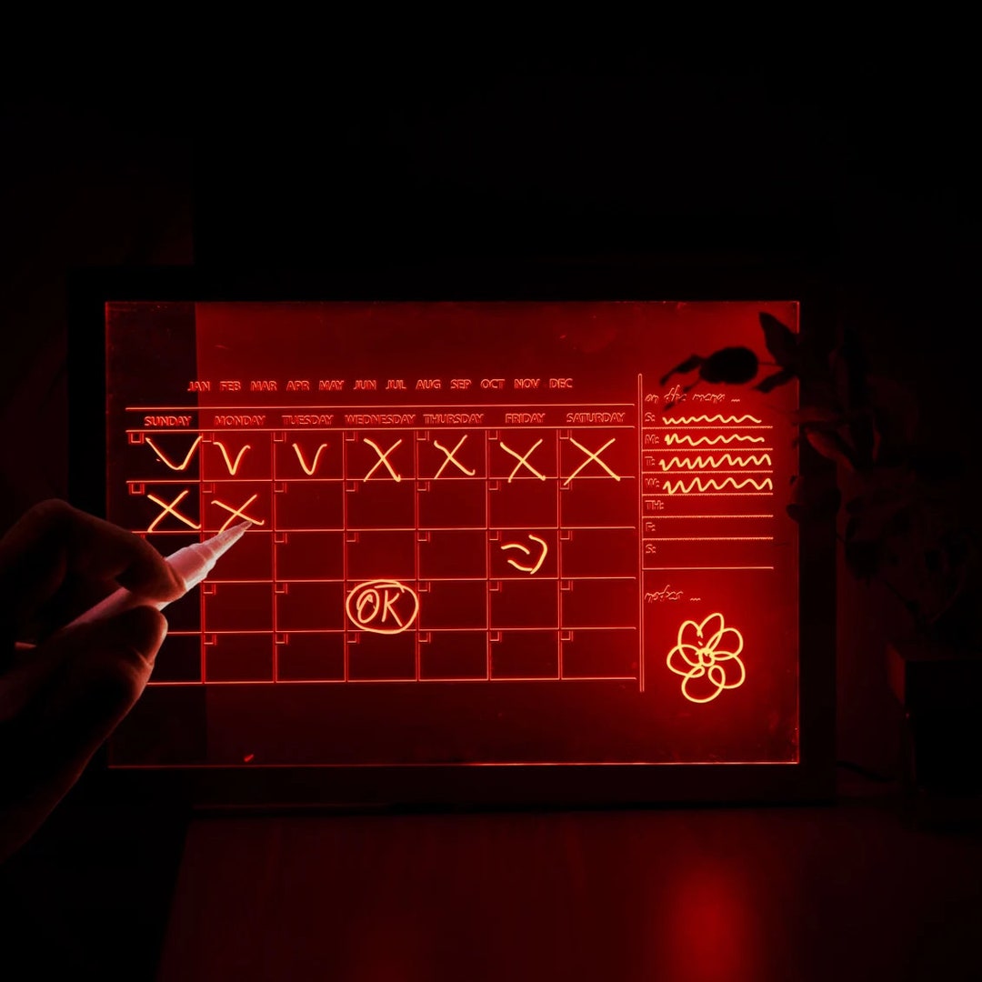dry-erase-calendar-board-light-custom-led-calendar-acrylic-led