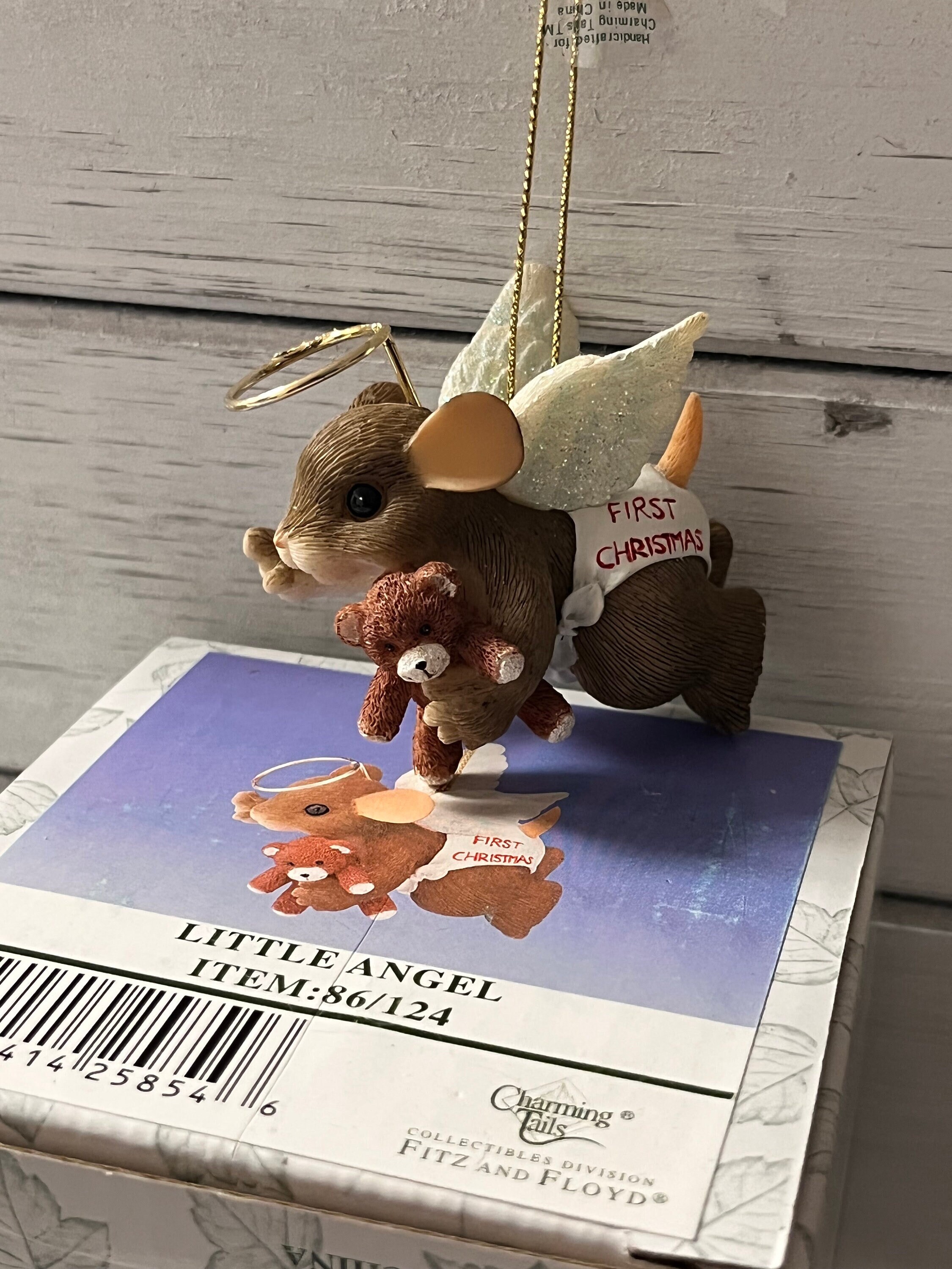 Charming Tails by Fitz and Floyd Little Angel 86124 - Etsy