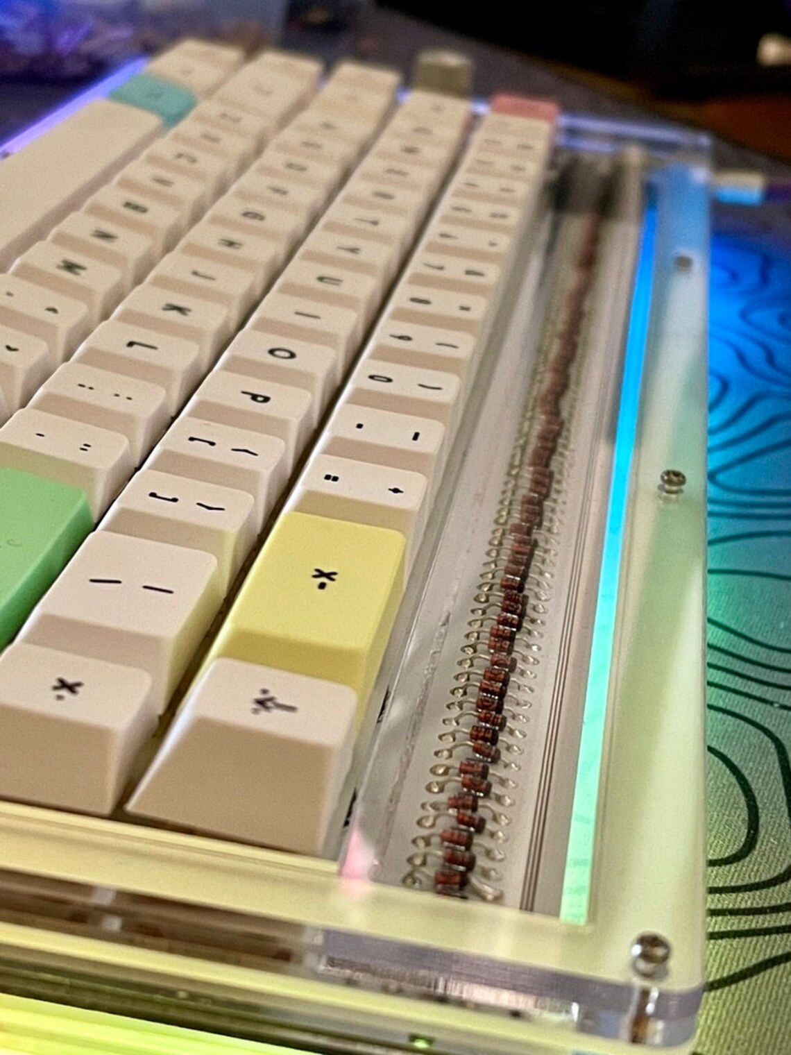 NIBBLE Acrylic Case with POM Plate Etsy