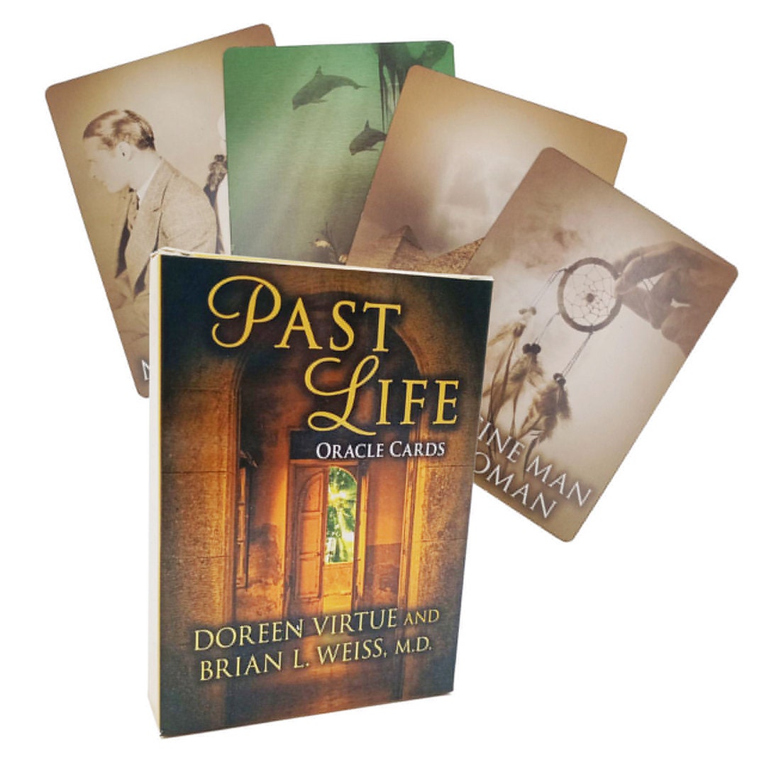 Past Life Oracle Cards Tarot Deck 44 Cards/set Tarot Deck Etsy