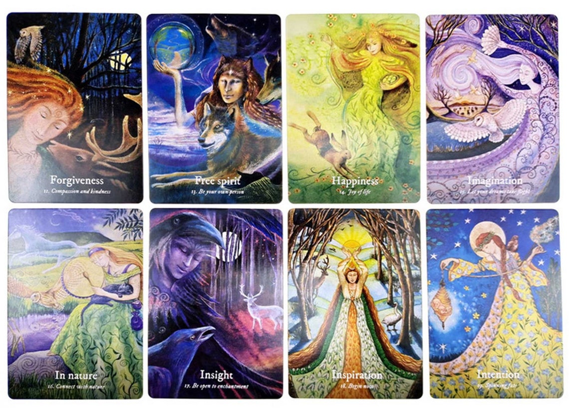Goddess Dream Oracle Tarot Deck Card 36 Pieces/ Set Tarot | Etsy