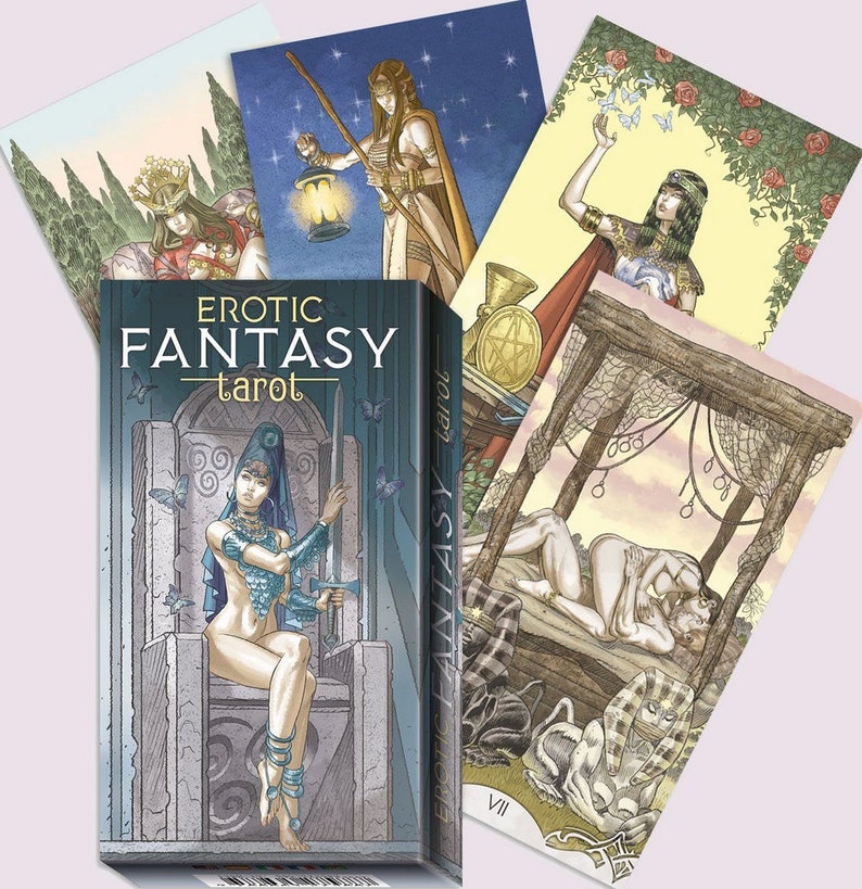 Erotic Fantasy Tarot Oracle Deck Card 78 Cards/set Tarot Etsy